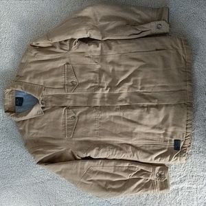 Oakley khaki shirt jacket size Small